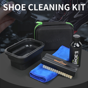 Kit de limpieza de zapatos portátil Kit de limpieza de zapatillas naturales para zapatillas deportivas, zapatillas de tenis, zapatillas de deporte - Product Image 2