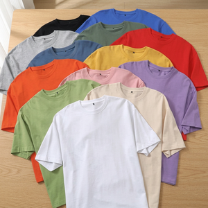 Camiseta de algodón cómoda para hombre, ropa de estilo informal de marca excedente de Bangladesh de un solo color, promoción de Elecciones de Primavera - Product Image 3