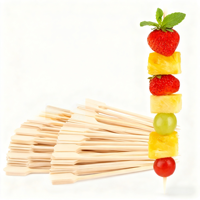 Sachets de 15 kg – Prix Compétitif – Vente en Gros – Brochettes de Bambou Premium Jetables de Qualité Alimentaire Biologique pour Barbecue, Fêtes ou Mariages