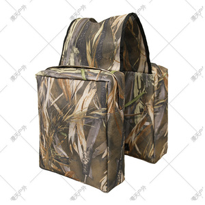Bolsa de almacenamiento para exteriores, para UTV, ATV, moto de nieve, buggy de playa, tipo gancho rectangular, poliéster, negro - Product Image 4