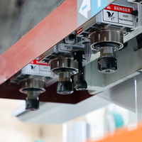 Machine à mortaiser et à rainurer CNC à quatre axes automatique de haute précision JUNRAN JR-2215-4A avec moteur pour le travail du bois