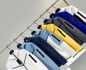 Tùy Chỉnh Mới Đến Theo Dõi Phù Hợp Với Bóng Đá Người Đàn Ông Tracksuits Logo Công Nghệ Lông Cừu Zip Đồng Bằng Chạy Bộ Người Đàn Ông Tracksuit Người Đàn Ông Hoodies 25 Công Nghệ - Product Image 5