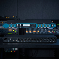 Processeur audio numérique professionnel Getshow DC48 4x8 DSP, système de gestion des enceintes, entrée/sortie XLR, 2400W, 96KHz, revêtement poudré