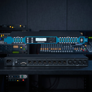 Processeur audio numérique professionnel Getshow DC48 4x8 DSP, système de gestion des enceintes avec entrée/sortie XLR, 2400W, 96KHz - Product Image 3