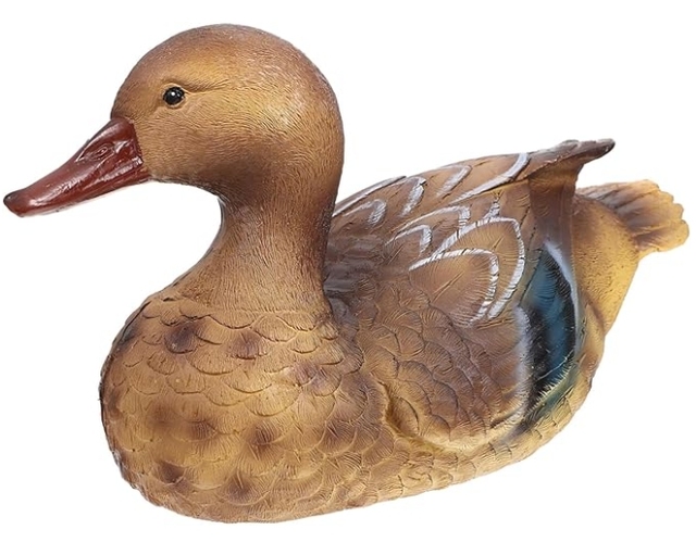 Resin Floating Realistic Duck Statues for Outdoor Garden Decoration Resin handicrafts