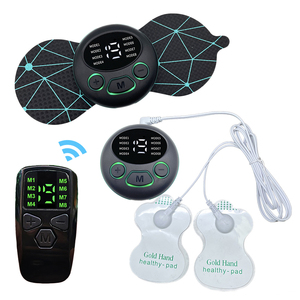 Nuevo Masajeador Eléctrico Mini para Cuello <span class=keywords><strong>y</strong></span> Hombros, Unidad de Fisioterapia TENS, 8 Modos de Alivio para Dolores Musculares <span class=keywords><strong>y</strong></span> Menstruales, Almohadillas TENS - Product Image 2