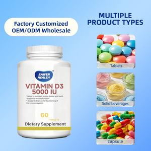Vitamina D3 OEM 5000 UI, Tableta de Vitamina D3, Suplemento con Multivitaminas como Suplemento Dietético - Product Image 4