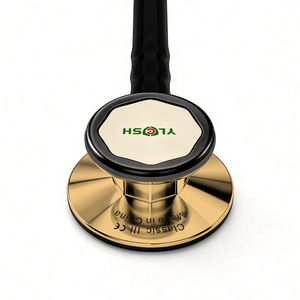 Stéthoscope YlCsh Chsh68210 à tête octogonale double face en acier inoxydable, tube léger pour adultes et enfants - Product Image 3