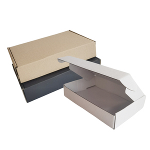 Caja de Cartón Plegable Kraft, Embalaje de Cartón Corrugado, Cartón Plano Biodegradable, Caja de Embalaje de Cartón Corrugado - Product Image 1