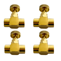 Vanne à aiguille haute pression NPT BSPT de 1/8'', 1/4'', 1/2'' pouce
