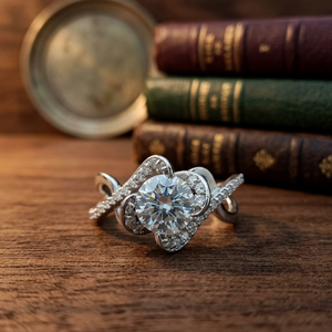 Anillo de Compromiso Clásico con Diamante Cultivado en Laboratorio de 1.5 Quilates, Oro Sólido de 14k, VVS, Regalo de Aniversario para Mujer, Certificado IGI - Product Image 1