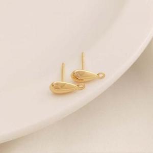 Tự làm vàng thật mạ đồng thau Bông tai thả thành phần phong cách khác nhau cho sự lựa chọn 1624766 Vàng - Product Image 3