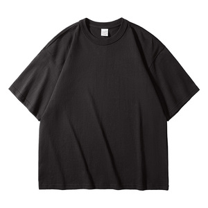 Camisetas Personalizadas al por Mayor para Hombre, Camisetas Lisas de Algodón 100%, Serigrafía de Alta Calidad, Camisetas Lisas de Talla Grande para Hombre - Product Image 1