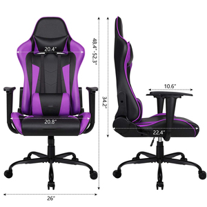 <span class=keywords><strong>Silla</strong></span> de Juego Ergonómica Directo de Fábrica para Sala de Juegos, <span class=keywords><strong>Silla</strong></span> de Computadora de Cuero PU con Altura Ajustable - Product Image 6