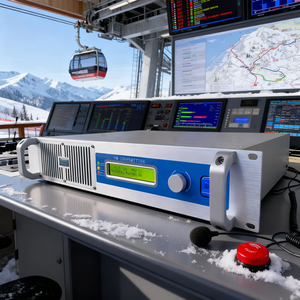 Transmisor <span class=keywords><strong>FM</strong></span> de 2KW (2000W) + Antena y Línea de Transmisión, Bajo Ruido, para Comunidades/Estaciones de <span class=keywords><strong>Radio</strong></span> y Actuaciones en Escenario - Product Image 2