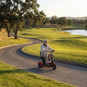 Trottinettes portables auto-équilibrées robustes avec accé<span class=keywords><strong>l</strong></span>ération fluide pour les trajets en banlieue et <span class=keywords><strong>sur</strong></span> les terrains de golf - Product Image 5