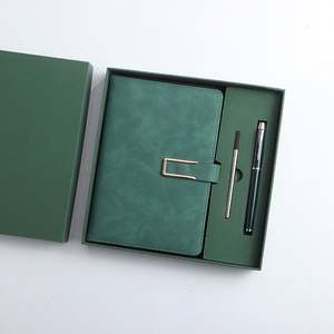 Set de Regalo Corporativo con Logotipo Personalizable - Cuaderno Promocional con Bolígrafo Metálico, Regalo Empresarial - Product Image 5