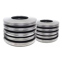 Rondelles à ressort coniques en acier inoxydable et zinc DIN2093 pour fixation de boulons de machines, tailles personnalisées, marque XingXin