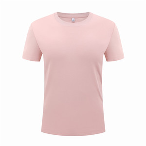 Custom T-Shirt Round Neck Short Sleeve Solid Color Cotton Leisure Wear Promotional Shirt - Product Image 4