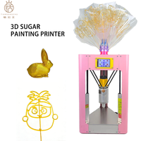 Printer Cokelat 3D Otomatis DIY Terbaru, Laris Manis, FDM Auto Leveling, Konektivitas USB, Pencetakan Multiwarna, Garansi 1 Tahun