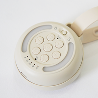 Machine à bruit blanc intelligente OEM pour bébé avec détection des pleurs, enregistrement vocal, veilleuse respirante, minuterie et sons apaisants