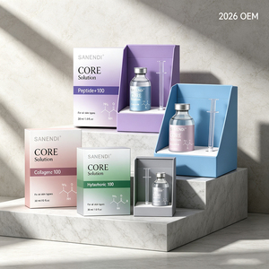OEM Hyaluronic Acid Core Peptide <b>Serum</b> Infused Exosome Ceramide Collagen Glutathione Vitamin K Multi Repair Barrier Recovery - Product Image 6