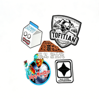 Autocollants découpés sur mesure en vinyle durable, écologiques, imperméables, avec forme personnalisée pour cadeaux et artisanat