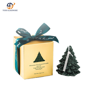 Bougies parfumées en forme d'arbre <span class=keywords><strong>de</strong></span> Noël <span class=keywords><strong>de</strong></span> marque privée <span class=keywords><strong>de</strong></span> luxe Bougies parfumées dans une boîte-cadeau pour la décoration <span class=keywords><strong>de</strong></span> la maison <span class=keywords><strong>de</strong></span> vacances - Product Image 3