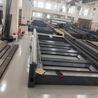 Châssis de machine CNC en acier robuste soudé pour machine de découpe laser à fibre avec kit de portique et de rails de guidage linéaires