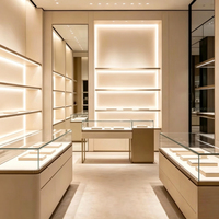 Vitrines pour les magasins de cadeaux haut de gamme et de produits de luxe : Créer une ambiance de luxe sophistiquée et subtile