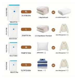 Sacs sous vide pour la fraîcheur des aliments <span class=keywords><strong>et</strong></span> la protection des vêtements, empêchent l'humidité, la moisissure <span class=keywords><strong>et</strong></span> les mites - Product Image 5