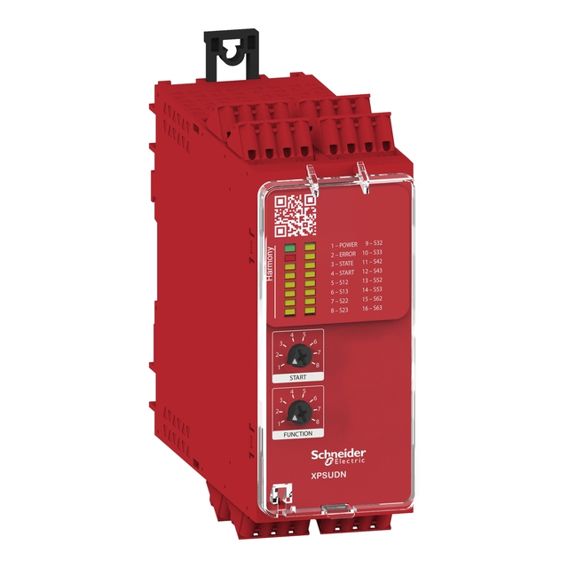XPSUDN13AC Safety relay, Preventa series, 5 safety contacts 24v AC/DC, 8 auxiliary