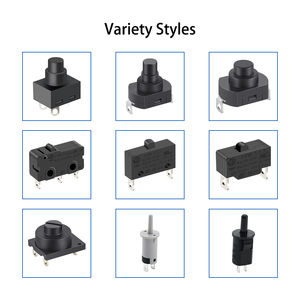 Wall Light Cotral Momentary Micro Round Press Head Push <strong>Button</strong> <strong>Switch</strong> With Double <strong>Line</strong> Mini Toy Car Push <strong>Button</strong> <strong>Switches</strong> - Product Image 4