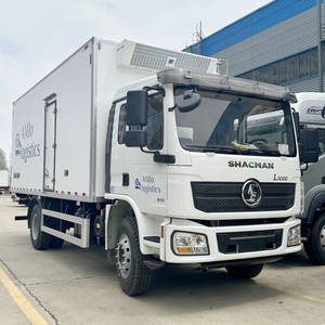Shacman 10ton 12ton 15ton <b>Refrigerator</b> Truck/reefer Truck For Food Transport Cargo Box Freezer Truck - Product Image 1