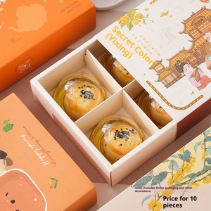 Boîte-cadeau de gâteaux de lune haut de gamme pour la mi-automne avec motif de <span class=keywords><strong>lapin</strong></span> de dessin animé pour offrir à la <span class=keywords><strong>famille</strong></span> et aux amis - Product Image 3