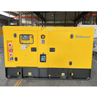 Groupe électrogène diesel silencieux 30KW avec démarrage automatique et démarrage à distance, châssis ouvert 30KVA à vendre