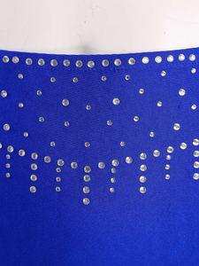 Pantalones cortos de baile para mujer, pantalones cortos con plumas, traje de baile para danza del vientre, latino, chacha, tango, competición internacional de baile de salón - Product Image 4