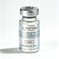 Viales personalizados de 5 ml directamente del fabricante con etiquetas de embalaje imprimibles y etiquetas impresas a todo color para productos farmacéuticos