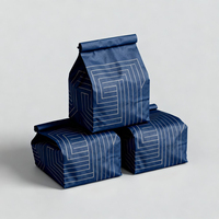 Sacs d'emballage en papier kraft biodégradables personnalisés, écologiques, imprimés avec logo, pour café, sandwichs et aliments à emporter
