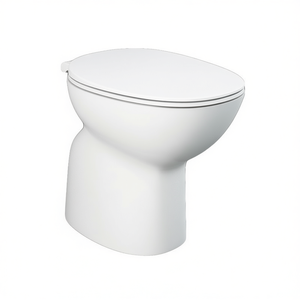 Desagüe de piso sin borde para inodoro, 58 cm de largo, 37.5 cm de ancho, 45 cm de altura - Product Image 3