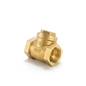 Válvula de Retención de Latón Forjado de 3/4'' de Alta Resistencia - Product Image 1