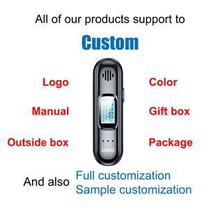 Großhandel Profession eller tragbarer Alkohol tester Wiederauf ladbarer Digital Fit Atem alkohol tester - Product Image 2