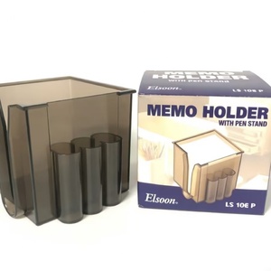 New Design Modern Plastic Stationery Memo Holder and Office Pen Holder Multi-functional Desk Accessories for Schools & Offices - Product Image 2