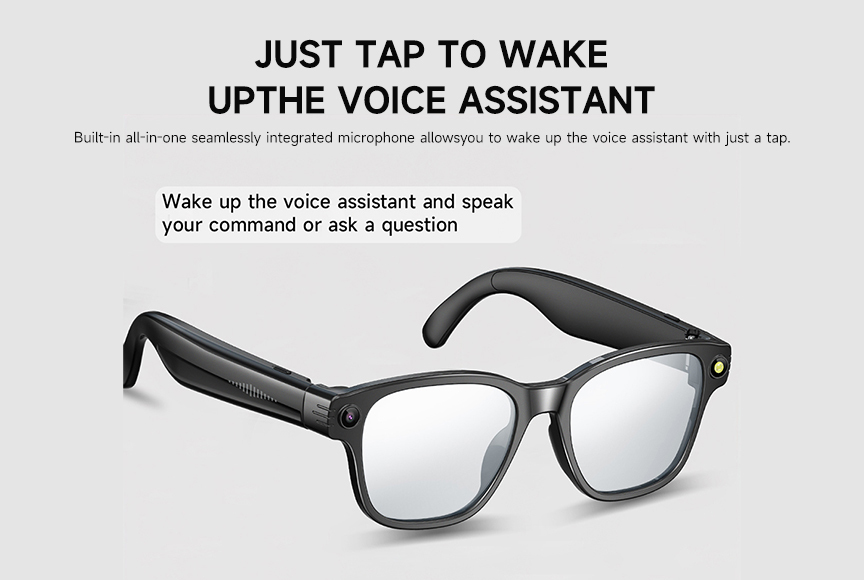Luxury Translator Voice Assistant With Camera Phone Call Music Player Wholesale Support OEM & ODM for Men Women AI Smart Glass · image 3