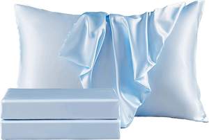Bán Buôn Tùy Chỉnh Màu Sắc Rắn Bedsheets Sets100 % Tre Rayon 4 Pcs Bộ Đồ Giường Đặt Cho Khách Sạn Gối Trường Hợp Tấm Ga Trải Giường Bộ - Product Image 4