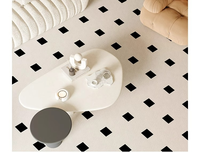 ATUNUS-Tapis de Salon Lavable Haut de Gamme Nordique pour Chambre à Coucher, Table Basse, Canapé, Tapis de Sol Lavable, Nouveauté 2024