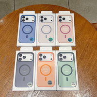 Coque de téléphone magnétique givrée à prix avantageux pour iPhone 17, 16, 18 Pro Max, compatible avec iPhone 15, 14, 13, 12, avec boîte