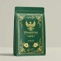 Sacs à soufflets latéraux personnalisés avec impression en héliogravure pour emballages souples refermables de café, thé et aliments pour animaux de compagnie