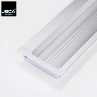 Plinthe à LED Carrelage mural de sol Garniture de bord en métal Plinthe en aluminium brossé
