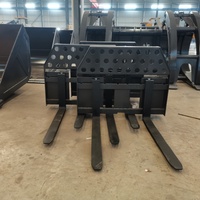 Chargeur hydraulique à fourche Ximai, élévateur de grumes, moteur 5 tonnes, pour excavatrice, mâchoire 1700 mm, industries agricoles, forestières et de construction 1